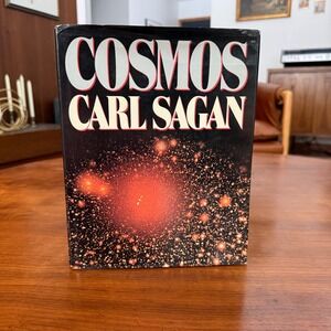 Vintage COSMOS Carl Sagan 1980 First Edition Hardcover Science Space Physics DJ